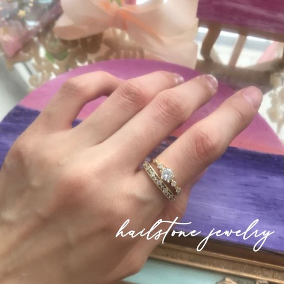 ✨ NEW 18k Gold Moon Goddess Diamond Ring - Picture 8 of 13